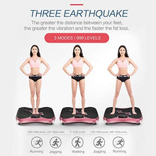 Load image into Gallery viewer, NIMTO Vibration Plate Exercise Machine Whole Body Workout Vibration Fitness Platform for Home Fitness & Weight Loss + Remote + Loop Resistance Bands, 999 Levels