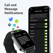 Load image into Gallery viewer, Imzuc Smart Watch, Health Fitness Tracker for Women & Men, Touchscreen Smartwatch with Heart Rate Tracking, Sleep Monitor & SpO2, IP68 Waterproof Sports Watch Compatible with Android & iOS Phones