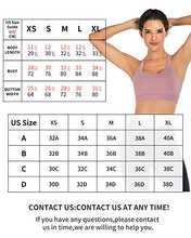 Load image into Gallery viewer, RUNNING GIRL Strappy Sports Bra for Women, Sexy Crisscross Back Medium Support Yoga Bra with Removable Cups(WX2354 Purple,M)
