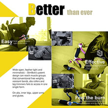 Load image into Gallery viewer, The Slimbow Low Impact at Home Workout Equipment - Multifunctional Exerciser for Abs, Thighs, Glutes, Calves, Upper and Lower Body, Lightweight, Portable and Compact Exercise for Total Body Toning and Strength