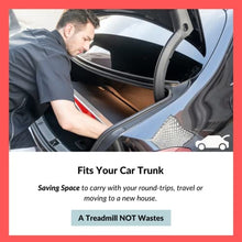 Load image into Gallery viewer, Under Desk Treadmill Motorized Folding Small Walking Treadmills for Home & Office Egofit Walker Pro M1, Installation-Free with LCD Display, Compact Fit Standing Desk Treadmills