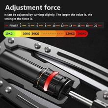 Load image into Gallery viewer, BDL Power Twister Adjustable Arm Exerciser Home Chest Expander with Resistance 22-440lbs Home Chest Expander Muscle Shoulder Training Fitness Equipment Arm Enhanced Exercise (Red)