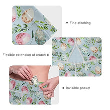 Load image into Gallery viewer, visesunny Watercolor Easter Bunny Egg High Waist Yoga Pants with Pockets Buttery Soft Tummy Control Running Workout Pants 4 Way Stretch Pocket Leggings