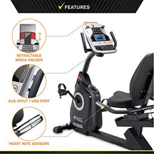 Load image into Gallery viewer, Circuit Fitness Recumbent Magnetic Exercise Bike with 15 Workout Programs, LCD and Heart Rate Monitor