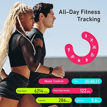 Load image into Gallery viewer, Imzuc Smart Watch, Health Fitness Tracker for Women & Men, Touchscreen Smartwatch with Heart Rate Tracking, Sleep Monitor & SpO2, IP68 Waterproof Sports Watch Compatible with Android & iOS Phones