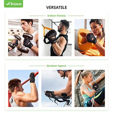 Load image into Gallery viewer, Trideer Workout Gloves for Men and Women, Lightweight Weight Lifting Gym Gloves for Cycling, Exercise, Weightlifting, Fitness, Training, Climbing, and Rowing, Full Palm Protection and Breathable