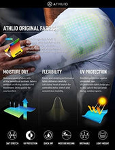 Load image into Gallery viewer, ATHLIO Men's UPF 50+ Long Sleeve Compression Shirts, Water Sports Rash Guard Base Layer, Athletic Workout Shirt, 3pack Arctic Camo/Brick/Yellow