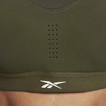 Load image into Gallery viewer, Reebok Women's Standard Puremove+ High Impact Sports Bra, Poplar Green, Large E&F