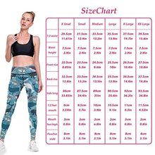 Load image into Gallery viewer, visesunny High Waist Yoga Pants with Pockets Blue Whale Marine Mammal Dot Buttery Soft Tummy Control Running Workout Pants 4 Way Stretch Pocket Leggings