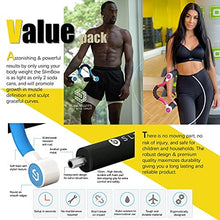 Load image into Gallery viewer, The Slimbow Low Impact at Home Workout Equipment - Multifunctional Exerciser for Abs, Thighs, Glutes, Calves, Upper and Lower Body, Lightweight, Portable and Compact Exercise for Total Body Toning and Strength