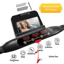 Load image into Gallery viewer, FYC Folding Treadmill for Home - Free Installation Slim Compact Running Machine Portable Electric Treadmill Foldable Treadmill Workout Exercise for Small Apartment Home Gym Fitness Jogging Walking