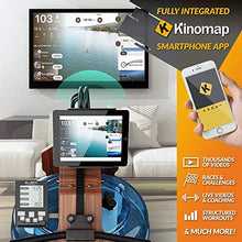 Load image into Gallery viewer, Bluefin Fitness Blade Aqua W-1 | Water Resistance Powered Rowing Machine | 100% Sustainable American Ashwood | Foldable Home Gym Equipment | LCD Console + Heart Rate Monitor | Kinomap App Integration