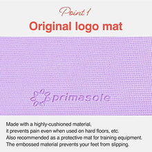 Load image into Gallery viewer, Primasole Yoga Mat with Carry Strap for Yoga Pilates Fitness and Floor Workout at Home and Gym 1/3 thick (Quartz Purple Color) PSS91NH010A
