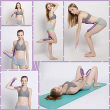 Load image into Gallery viewer, Lechay Thigh Master for Inner Thighs, Thigh Workout Equipment for Home Gym Yoga Sport Weight Loss 1Pc (Purple)
