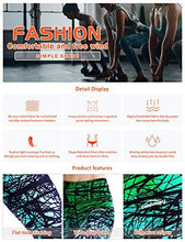 Load image into Gallery viewer, COOLOMG Women's Leggings Yoga Long Pants Compression Drawstring Running Tights Non See-Through Green Forest Adults Small(Youth X-Large)