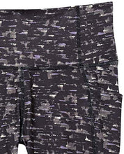 Load image into Gallery viewer, Core 10 Women's All Day Comfort High-Waist Side-Pocket 7/8 Crop Yoga Legging, Brushstroke, Large