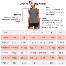 Load image into Gallery viewer, BALEAF Women&#39;s Workout Tank Tops Sleeveless Running Atnletic Shirts Activewear Gym Tops Gray Size M
