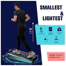 Load image into Gallery viewer, Under Desk Treadmill Motorized Folding Small Walking Treadmills for Home & Office Egofit Walker Pro M1, Installation-Free with LCD Display, Compact Fit Standing Desk Treadmills