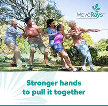 Load image into Gallery viewer, MoveRays Hand Grip Strengthener, Forearm, Fingers Exerciser - Silicone Rings for Muscle Training, Sports, Rock Climbing, Fitness