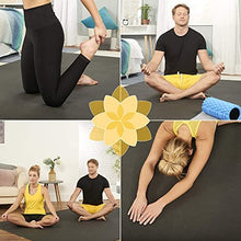 Load image into Gallery viewer, Large Yoga Mat 7&#39;x5&#39;x8mm Extra Thick, Durable, Eco-Friendly, Non-Slip &amp; Odorless Barefoot Exercise and Premium Fitness Home Gym Flooring Mat by ActiveGear - Black
