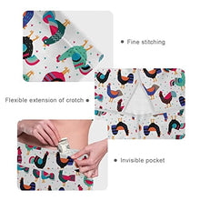 Load image into Gallery viewer, visesunny High Waist Yoga Pants with Pockets Colored Rooster Dot Buttery Soft Tummy Control Running Workout Pants 4 Way Stretch Pocket Leggings
