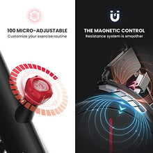 Load image into Gallery viewer, YESOUL Magnetic Resistance Exercise Bike, Smart Indoor Cycling Bike Supports Connect Multiple Apps via Bluetooth, Quiet Belt Drive Stationary Bike with Heart Rate Monitor