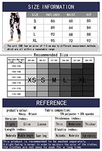 Load image into Gallery viewer, NC Women's high Waist Stretch Printed Yoga Pants Leggings Outdoor Sports Fitness Exercise Leggings 9 Points Pants Women (BS014-29, X-Large)