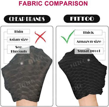 Load image into Gallery viewer, FITTOO Women's High Waist Textured Yoga Pants Tummy Control Scrunched Booty Capri Leggings Workout Running Butt Lift Textured Tights Black