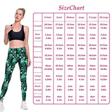 Load image into Gallery viewer, visesunny High Waist Yoga Pants with Pockets Mermaid Scale Seashell Skull Buttery Soft Tummy Control Running Workout Pants 4 Way Stretch Pocket Leggings
