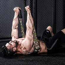 Load image into Gallery viewer, Adjustable Bench Press Device,Push up Resistance Bands for Home Gym Exercise,Fitness Workout,Travel Training (Camo army green-150LB)