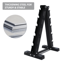 Load image into Gallery viewer, A-Frame Dumbbell Rack Stand Gym Weight Training - The Home Fitness Corp