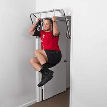 Load image into Gallery viewer, Adjustable Mount Doorway Pull Up Bar Forearm Back Shoulder Training - The Home Fitness Corp
