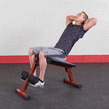 Load image into Gallery viewer, Best Fitness Folding Ab Board Abdominal Trainer - The Home Fitness Corp