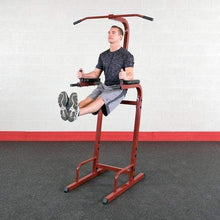 Load image into Gallery viewer, Best Fitness Vertical Knee Raise Power Tower Abdominal Back Trainer - The Home Fitness Corp