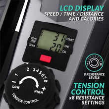 Load image into Gallery viewer, Bluefin Fitness Curv Mini | Seated Under Desk Elliptical Trainer | Pedal Exerciser Machine | Adjustable Resistance | Quiet Flywheel Motor | LCD Screen | Bluetooth | FitShow App Compatible - The Home Fitness Corp