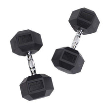 Load image into Gallery viewer, Body-Solid 5-50lb. Rubber Dumbbell Package Weight Sets - The Home Fitness Corp