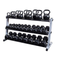 Load image into Gallery viewer, Body-Solid 60" Heavy Duty Dumbbell Rack Storage Rack - The Home Fitness Corp
