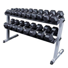 Load image into Gallery viewer, Body-Solid 60" Heavy Duty Dumbbell Rack Storage Rack - The Home Fitness Corp
