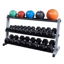 Load image into Gallery viewer, Body-Solid 60" Heavy Duty Dumbbell Rack Storage Rack - The Home Fitness Corp