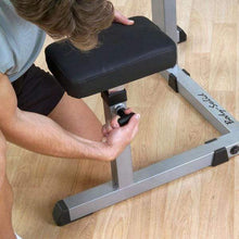 Load image into Gallery viewer, Body-Solid CAM Series Bicep Tricep Machine Seated Muscle Trainer - The Home Fitness Corp