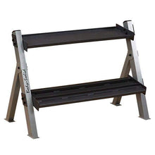 Load image into Gallery viewer, Body Solid Dumbbell and Kettlebell Rack Storage Rack - The Home Fitness Corp