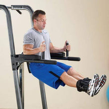 Load image into Gallery viewer, Body-Solid Fusion Vertical Knee Raise Power Tower Abdominal Back Trainer - The Home Fitness Corp