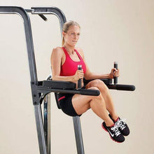 Load image into Gallery viewer, Body-Solid Fusion Vertical Knee Raise Power Tower Abdominal Back Trainer - The Home Fitness Corp