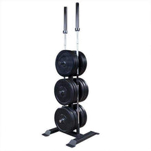 Load image into Gallery viewer, Body-Solid GWT56 Olympic Weight Plate Tree Storage Rack Storage Rack - The Home Fitness Corp