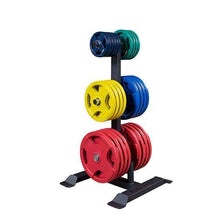 Load image into Gallery viewer, Body-Solid GWT56 Olympic Weight Plate Tree Storage Rack Storage Rack - The Home Fitness Corp