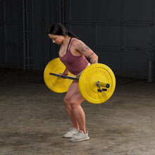 Load image into Gallery viewer, Body-Solid Olympic Shrug Bar Weight Lifting Core Training - The Home Fitness Corp