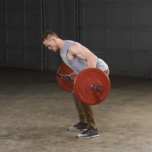 Load image into Gallery viewer, Body-Solid Olympic Shrug Bar Weight Lifting Core Training - The Home Fitness Corp