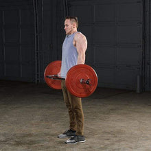 Load image into Gallery viewer, Body-Solid Olympic Shrug Bar Weight Lifting Core Training - The Home Fitness Corp