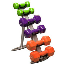 Load image into Gallery viewer, Body-Solid Small Vinyl Dumbbell Rack Storage Rack - The Home Fitness Corp
