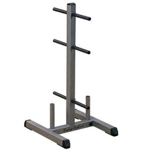 Load image into Gallery viewer, Body-Solid Standard Plate Tree & Bar Holder Storage Rack - The Home Fitness Corp